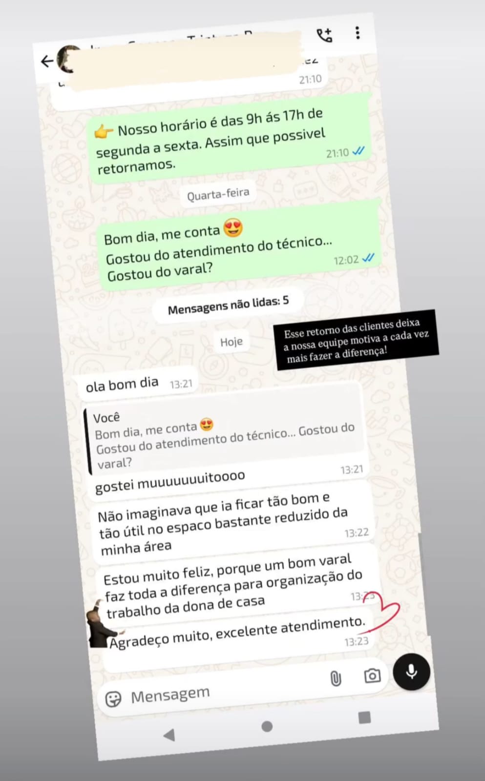 Depoimento de cliente Balazi Varais